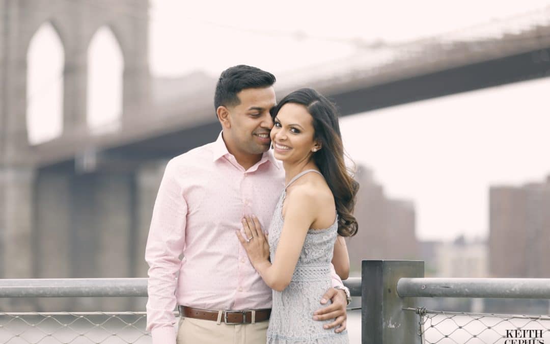 New York City Indian Wedding Photographer |  Rupal and Jay’s Engagement Session