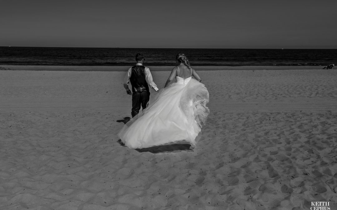 Sandbridge Beach Wedding Photographer | Sunshine and John’s Beach Wedding
